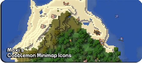 Maxi's journeymap cobblemon minimap icons  Minecraft 1